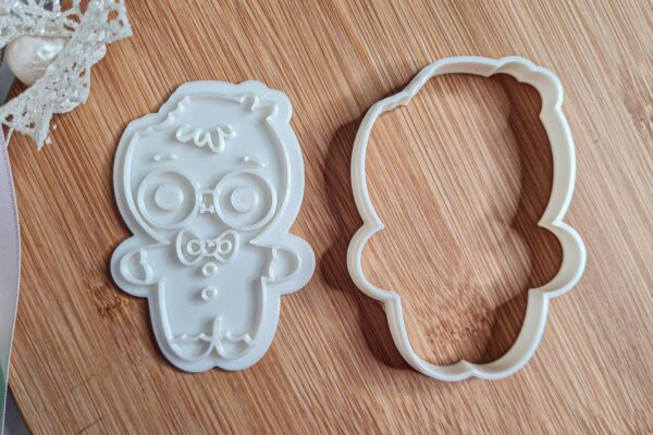 Gingerbread Man Cookie Cutter + Stamp - Image 2