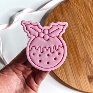 Christmas Pudding Cookie Cutter + Stamp