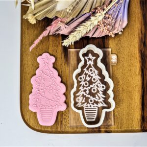 Christmas Tree Cookie Cutter + Embosser