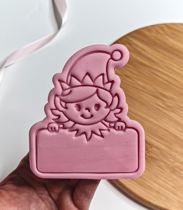 Elf Girl Cookie Cutter + Stamp