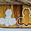 Naughty Gingerbread Christmas Cookie Cutter + Stamp - Image 2