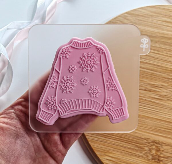 Christmas Jumper Cookie Cutter & embosser