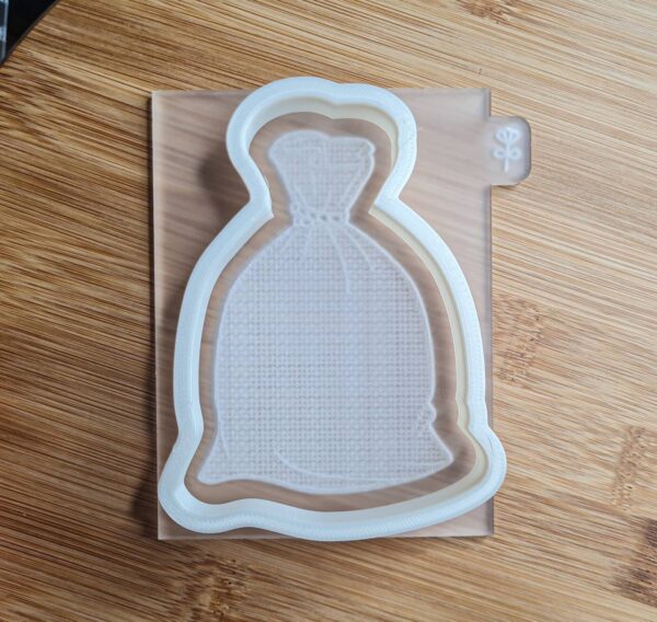 Santa Sack Cookie Cutter + Embosser - Image 2