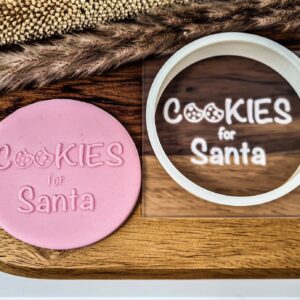 Cookies For Santa Cookie Cutter + Embosser