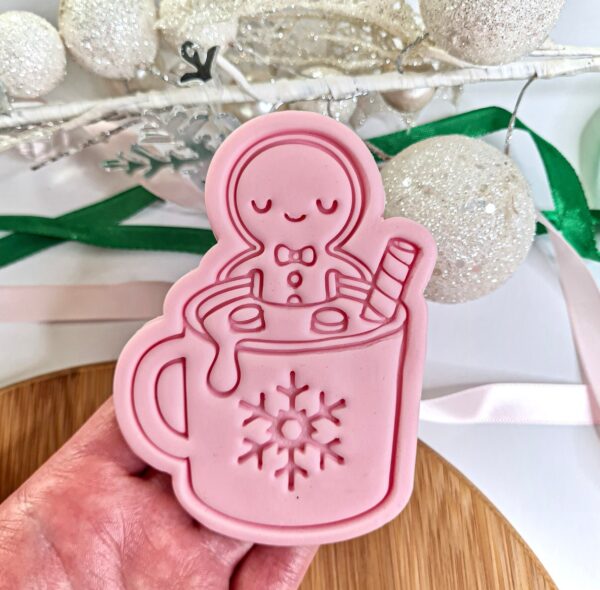 Gingerbread Man Cookie Cutter + Stamp
