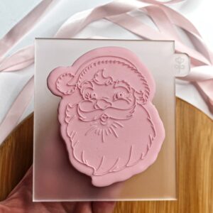 Santa Clause Cookie Cutter + Embosser