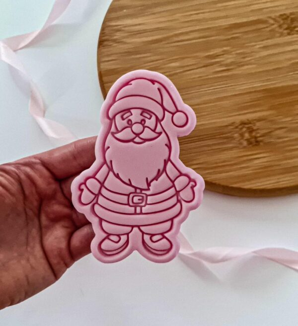 Santa Cookie Cutter + Stamp