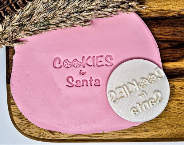 Cookies For Santa Cookie Stamp