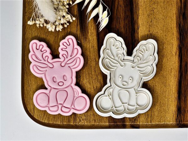 Reindeer Cookie Cutter + Stamp
