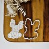 Reindeer Cookie Cutter + Stamp - Image 2