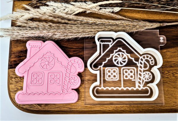 Gingerbread House Cookie Cutter + Embosser