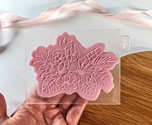 Floral Cookie Cutter + Embosser