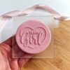 Team Girl Fondant Reverse Embosser