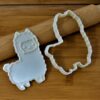 Alpaca Cookie Cutter + Stamp - Image 2