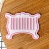 Baby Crib Cookie Cutter + Embosser