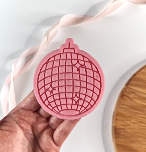 Disco Ball Cookie Cutter + Stamp