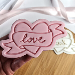 Heart Cookie Cutter + Stamp