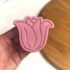 Tulip Flower Cookie Cutter + Stamp