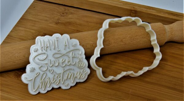 Have A Sweet Christmas Cookie Cutter + Stamp - Image 2
