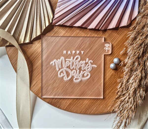 Happy Mothers Day Cookie Embosser - Image 2