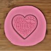 Happy Father's Day Cookie Cutter + Stamp - Image 3