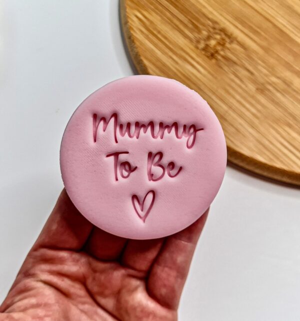 Mummy To be Cookie Stamp