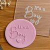 It's A Boy Cookie Embosser - Image 3