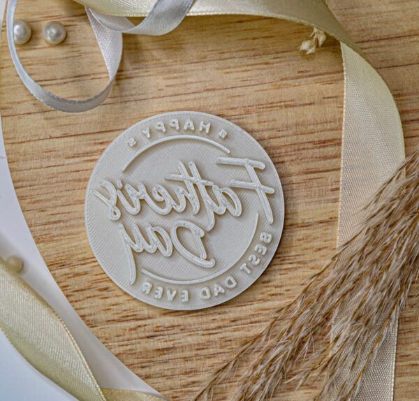 Happy Fathers Day Cookie Stamp - Image 2