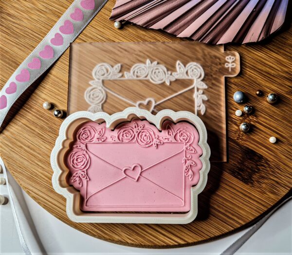 Envelope Cookie Cutter + Stamp