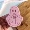 Halloween Ghost Cookie Cutter + Stamp
