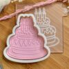 Cake Cookie Cutter + Embosser