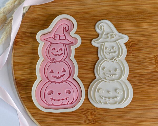 Halloween Pumpkins Cookie Cutter + Stamp
