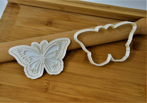 Butterfly Cookie Cutter + Stamp - Image 3