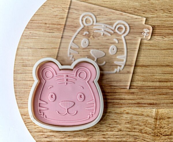 Tiger Cookie Cutter + Embosser
