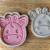 Giraffe Cookie Cutter + Stamp