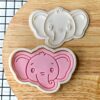Elephant Cookie Cutter + Stamp