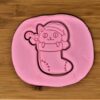 Christmas Cat/Kitten In The Sock Cutter + Stamp - Image 3