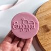 Engaged Fondant Reverse Embosser