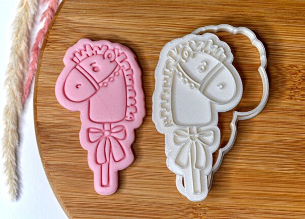 Hobby Horse Cookie Cutter + Stamp