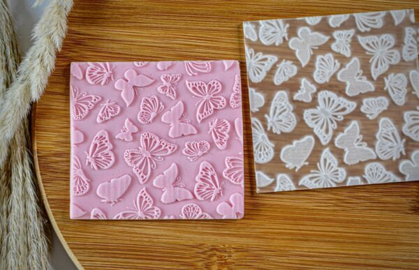 Butterflies Pattern Cookie Embosser