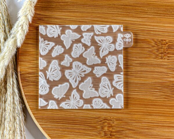 Butterflies Pattern Cookie Embosser - Image 2