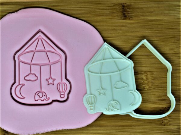 Baby Mobile Cookie Cutter + Stamp