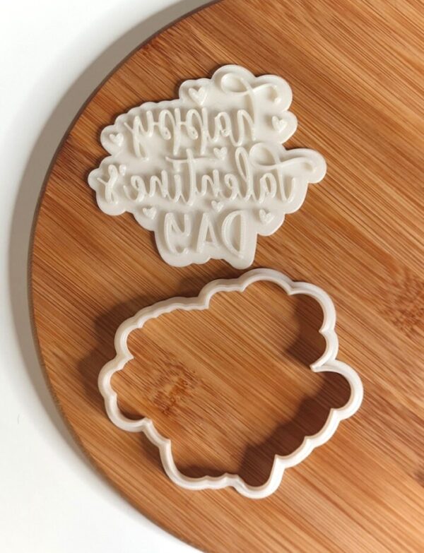 Happy Valentin's Day Cookie Stamp - Image 2
