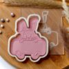 Easter Bunny Cookie Cutter + Embosser