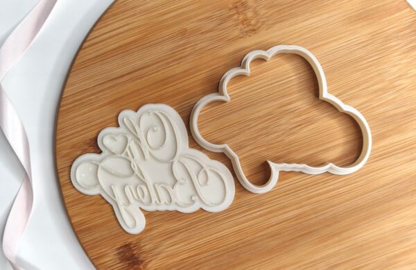 Oh Baby Cookie Cutter + Stamp - Image 2
