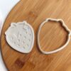Strawberry Cookie Cutter + Stamp - Image 2