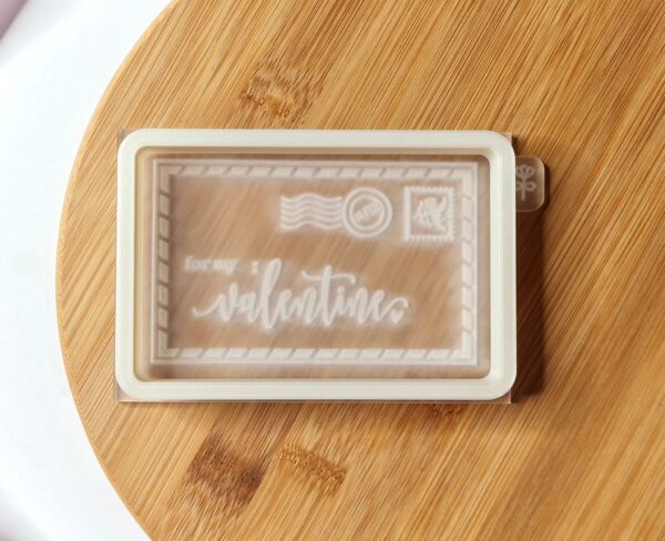 Valentines Letter Cookie Cutter + Embosser - Image 2