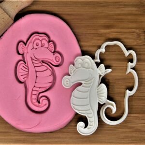 Seahorse Cookie Cutter + Stamp