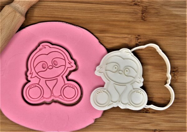 Sloth Cookie Cutter + Stamp