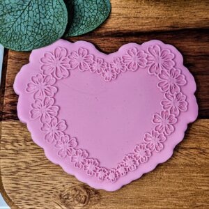 Heart Cookie Embosser + Cutter